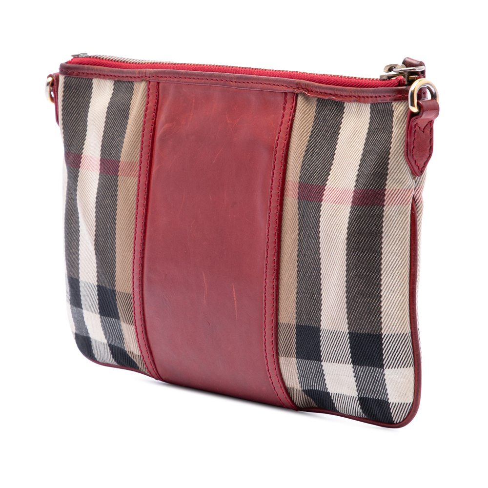 Pre-Loved Burberry House Check Canvas Crossbody - Picture 2 of 6